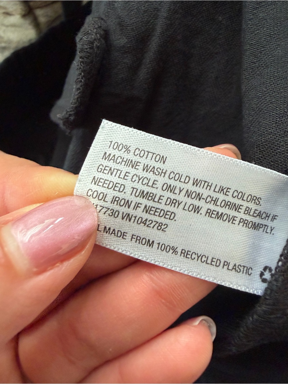 Prologue XL Super Wide Leg 100% Cotton Black Pants